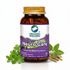 Organic Wellness Neuro Care || Nervous System Support || Brain Nerve Balance Supplement || (90 N Veg Capsules)