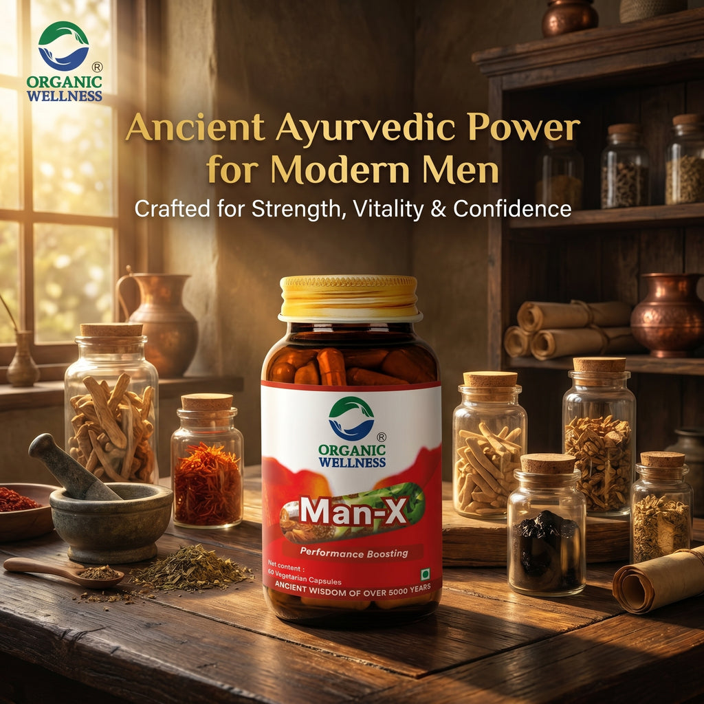 Organic Wellness Man-X 60 Capsules II Immunity Booster