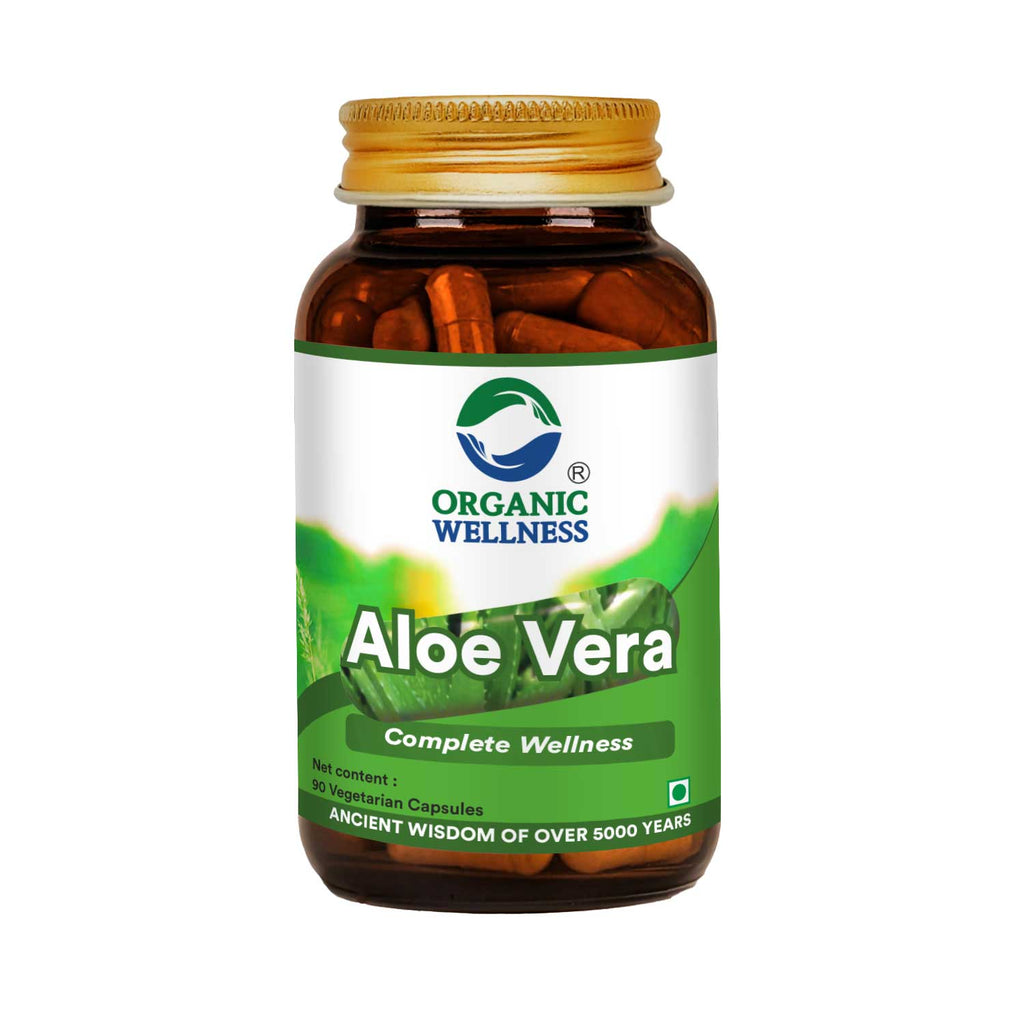 Aloe Vera 90 Capsules Helps Overall Wellness