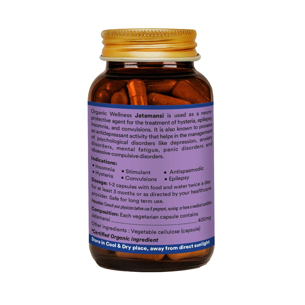 Jatamansi 90 Vegetarian Capsules