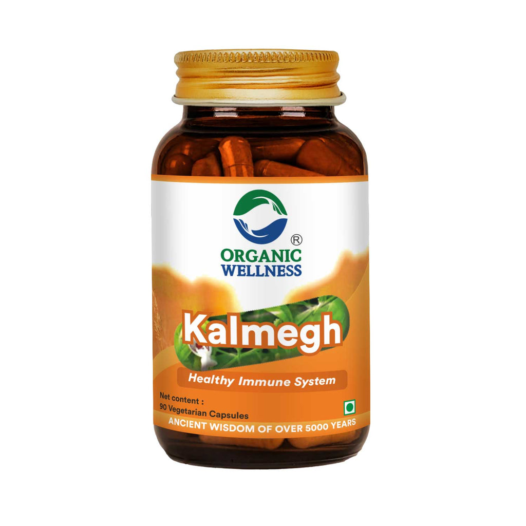 Organic Wellness Kalmegh 90 Vegetarian Capsules