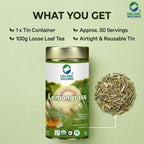 Organic Wellness Blossom Lemongrass 100 grams Tin Pack
