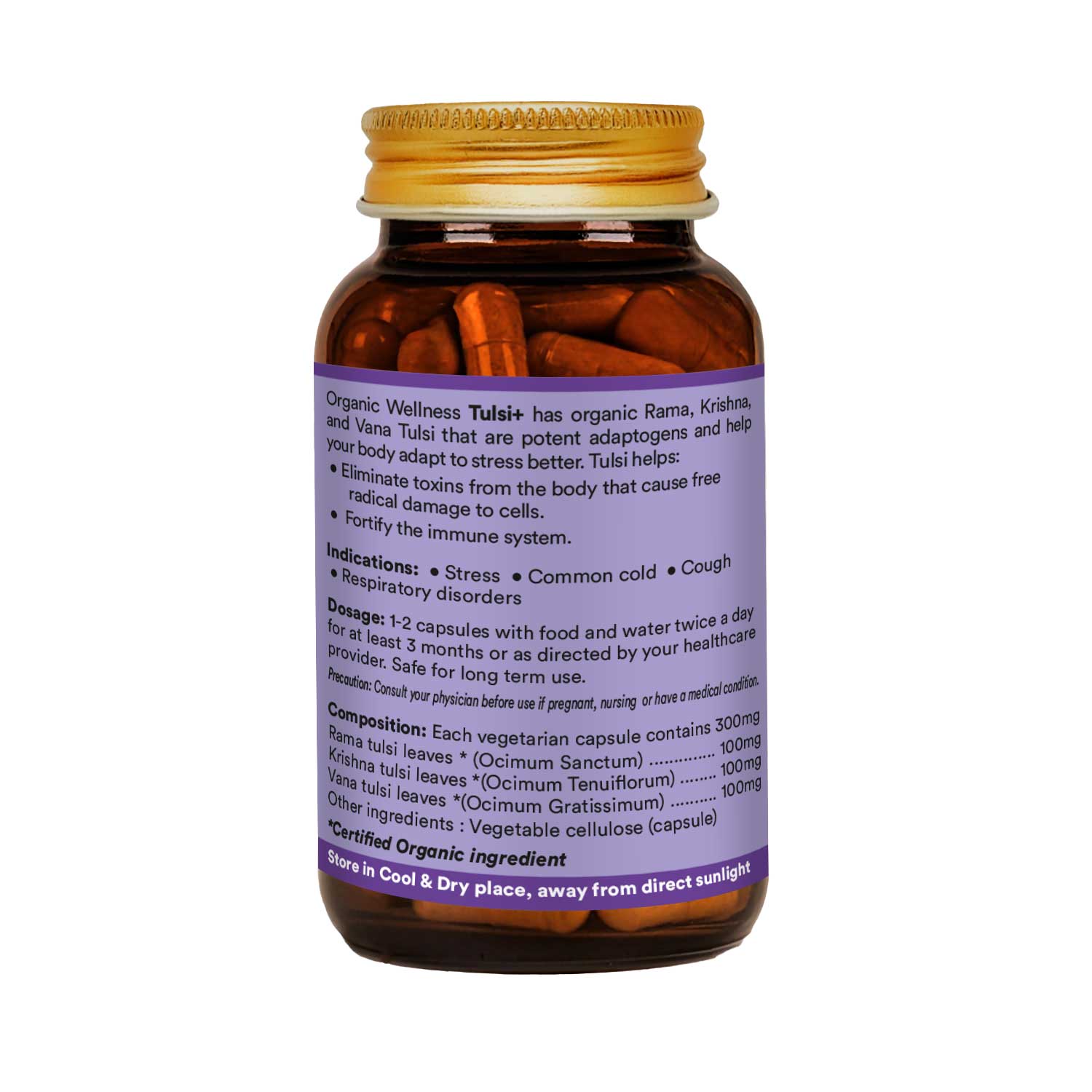 Tulsi+ 90 Capsules