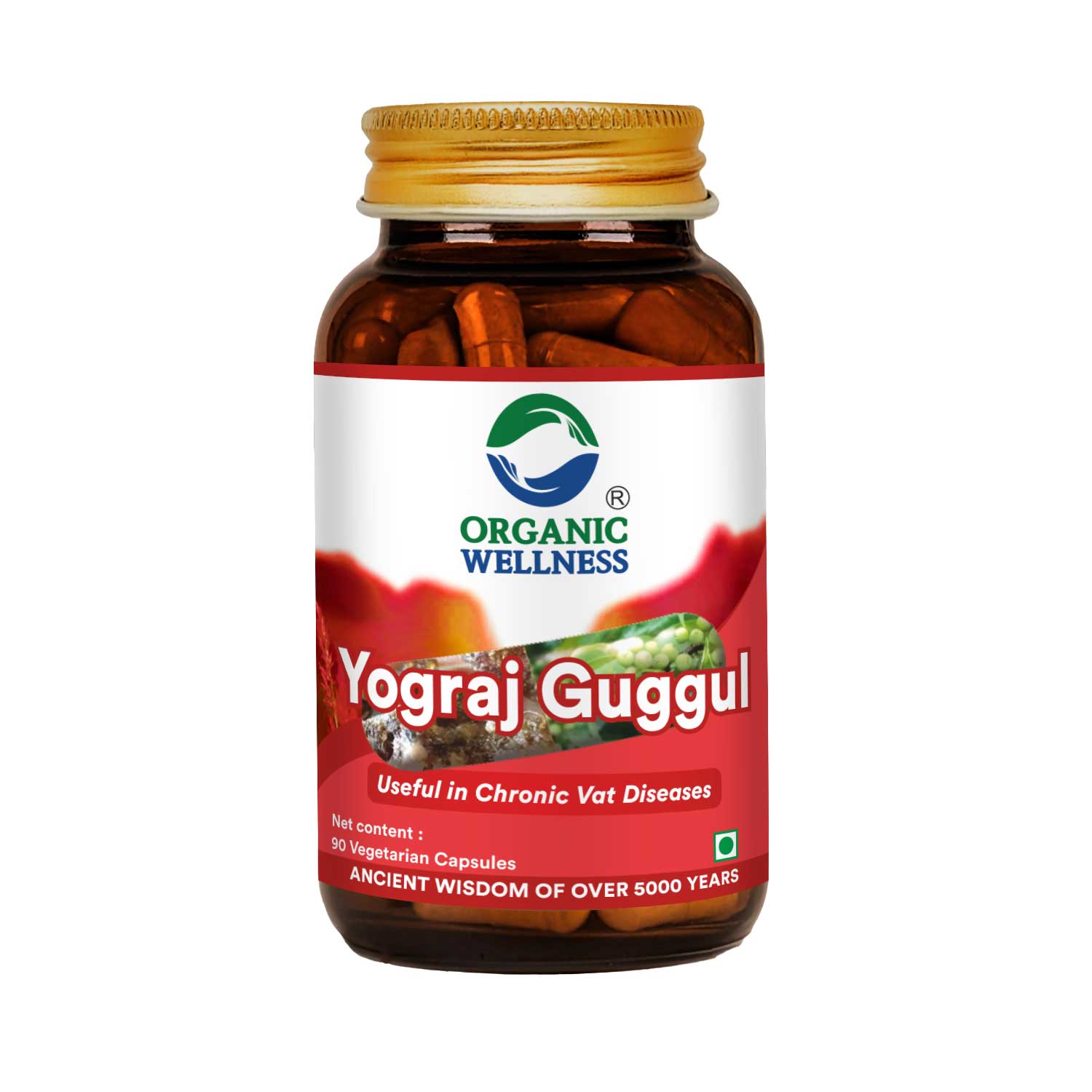 Yograj Guggul 90 Vegetarian Capsules