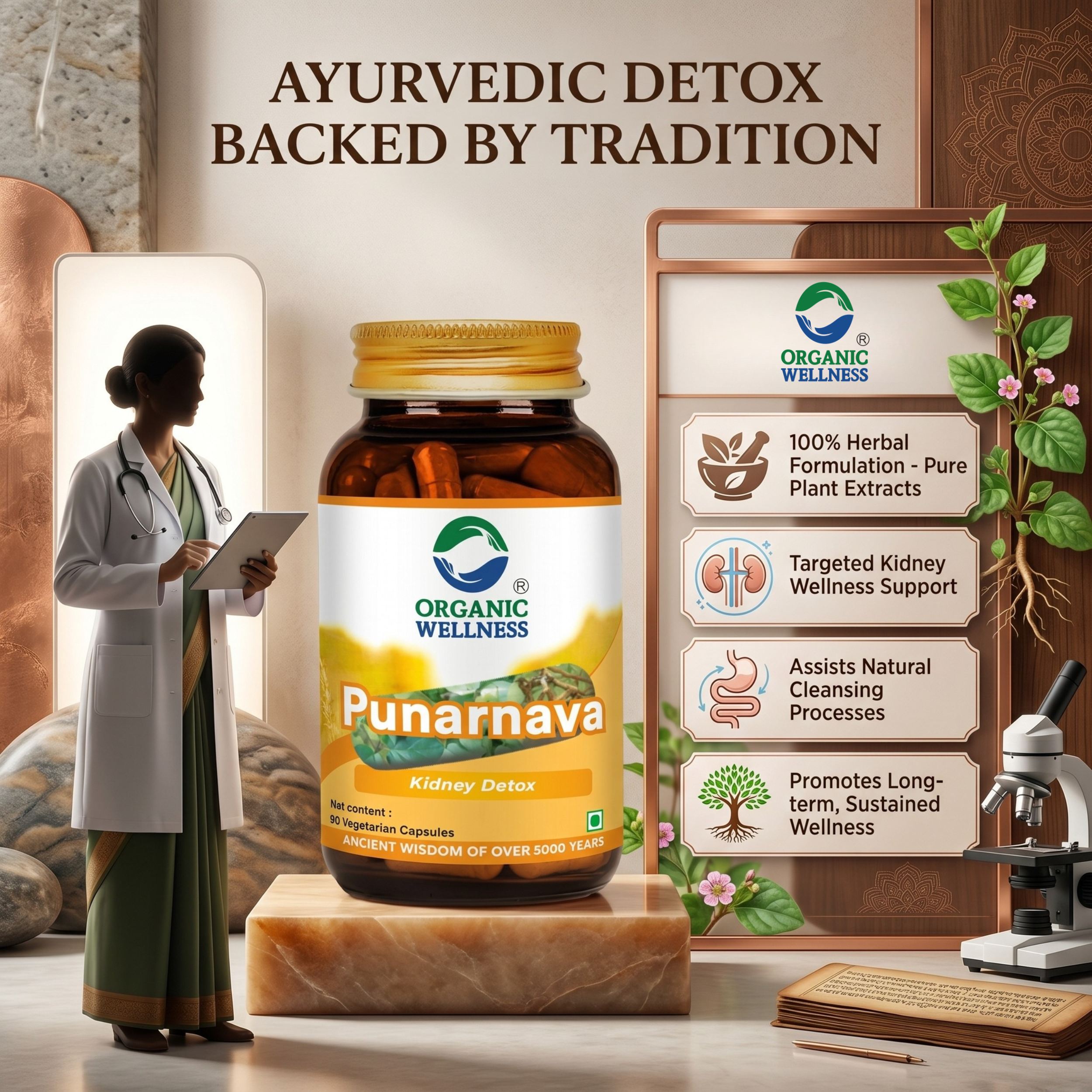 Punarnava 90 Capsules
