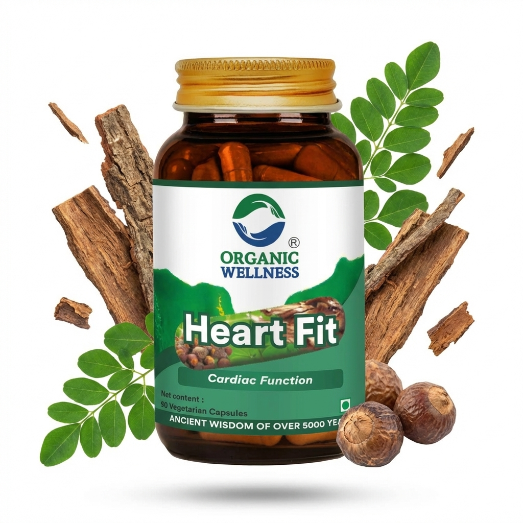 Organic Wellness Heart-Fit 90 Capsules