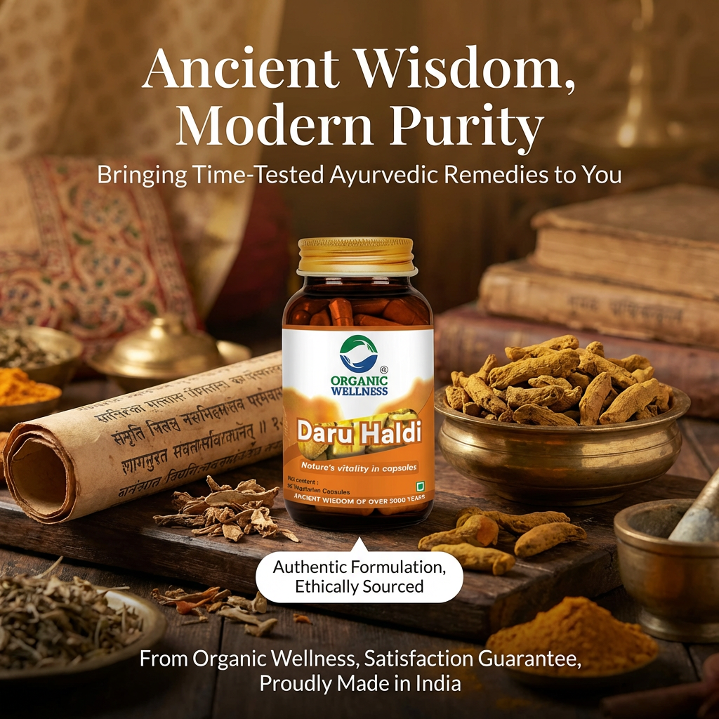 Daru Haldi 90 Vegetarian Capsules