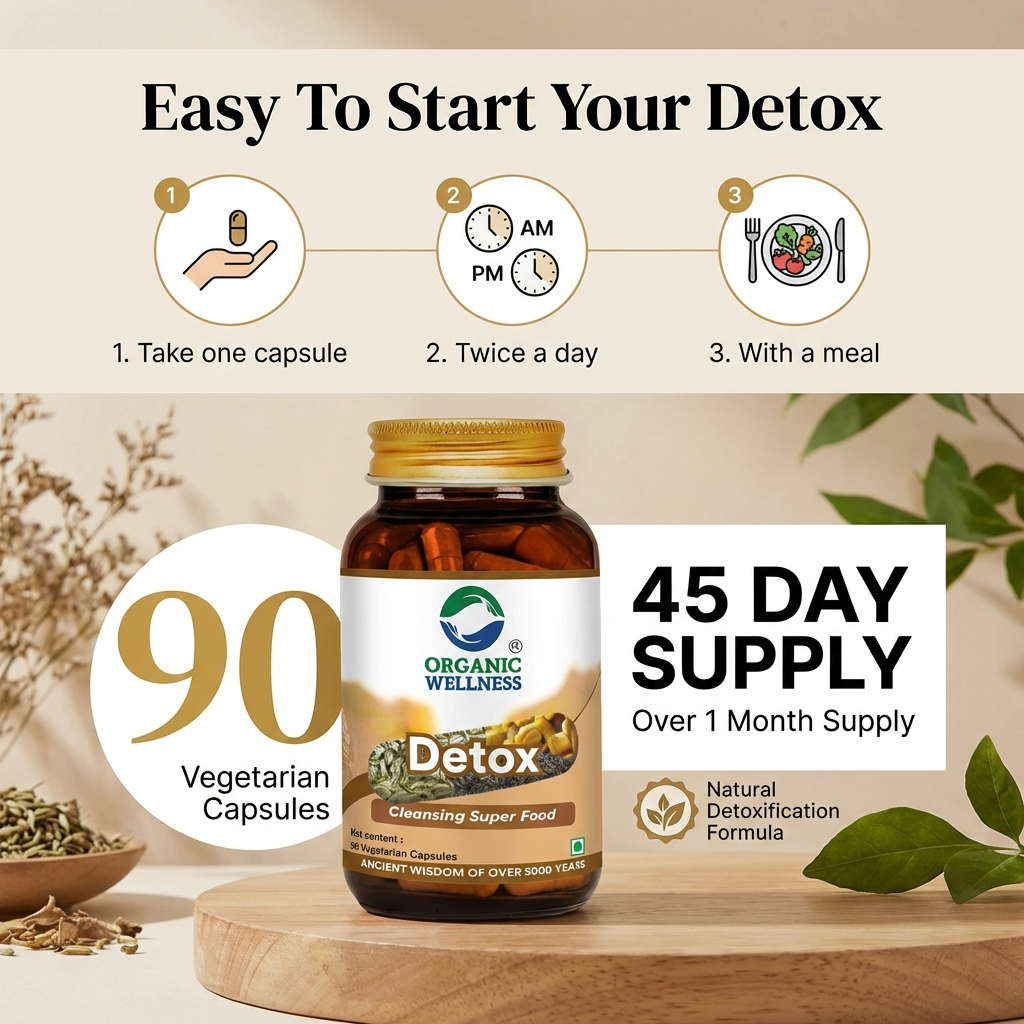 Detox 90 Vegetarian Capsules
