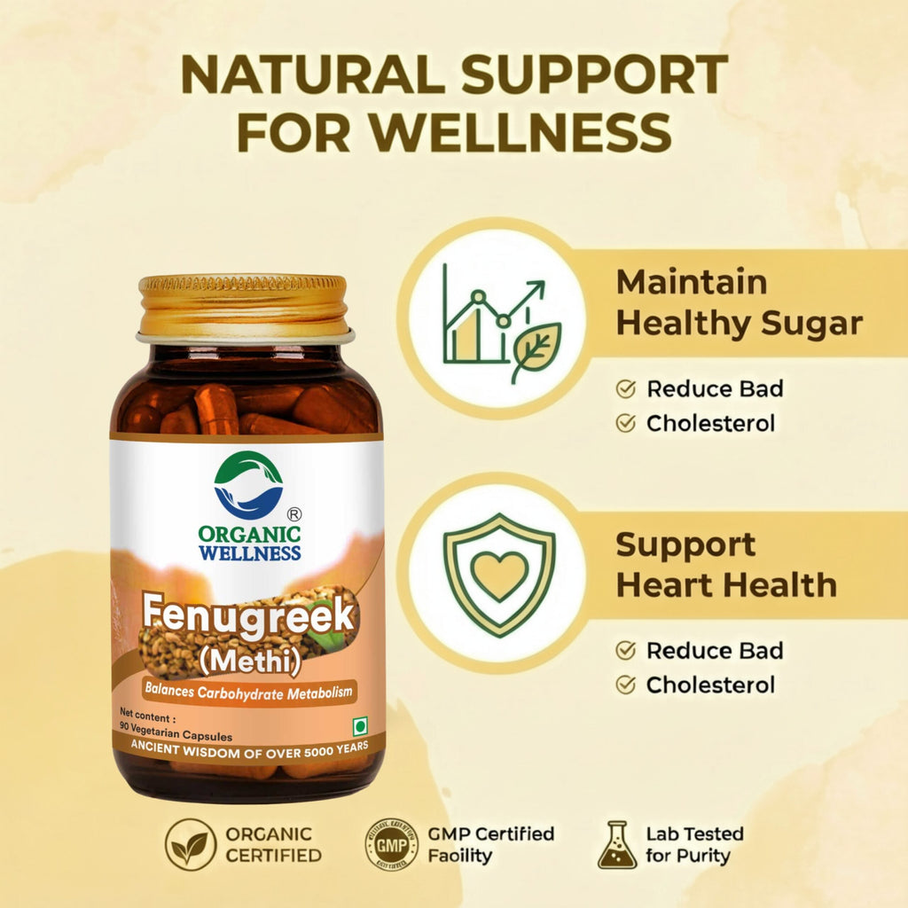 Fenugreek (Methi) 90 Vegetarian Capsules