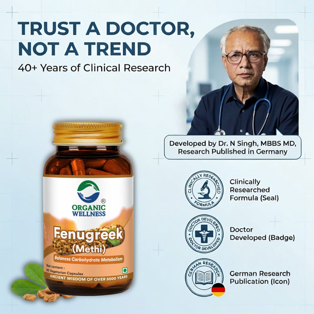 Fenugreek (Methi) 90 Vegetarian Capsules