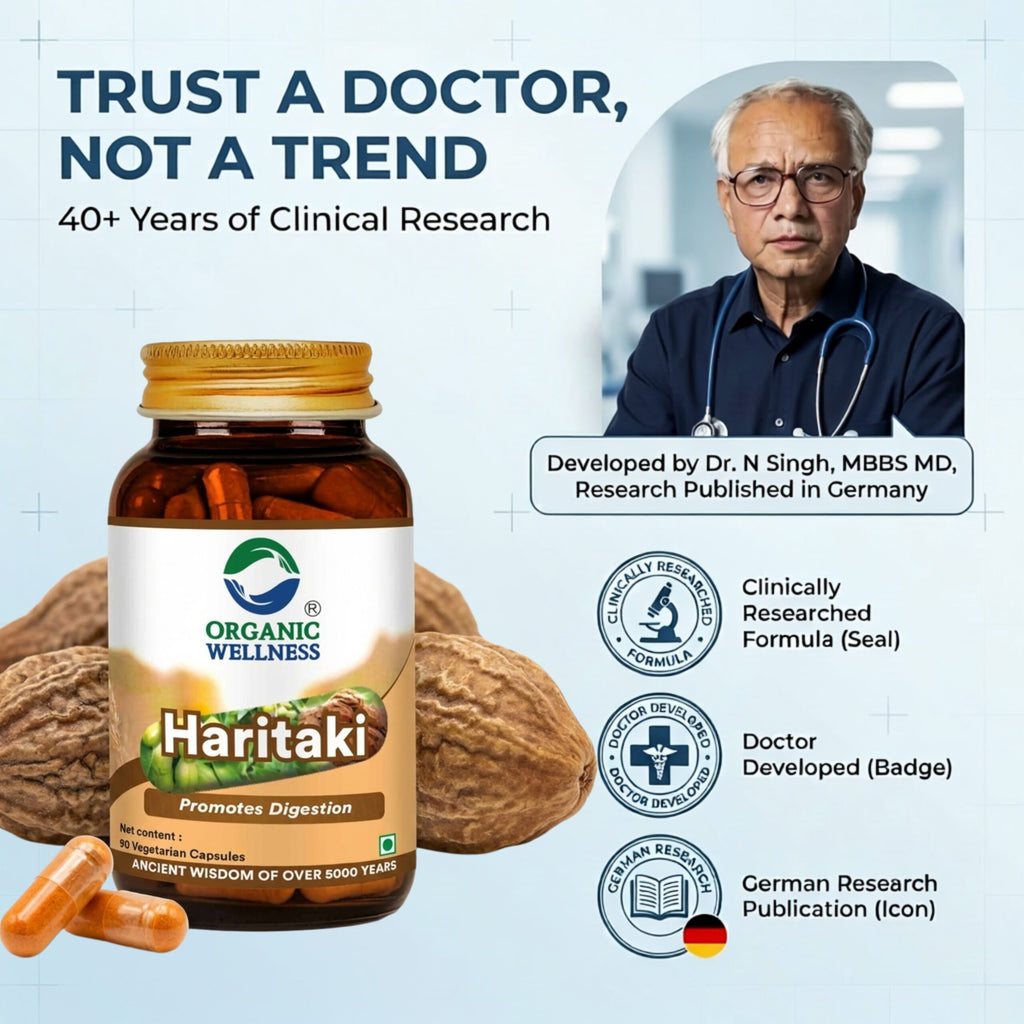 Haritaki 90 Capsules Bottle