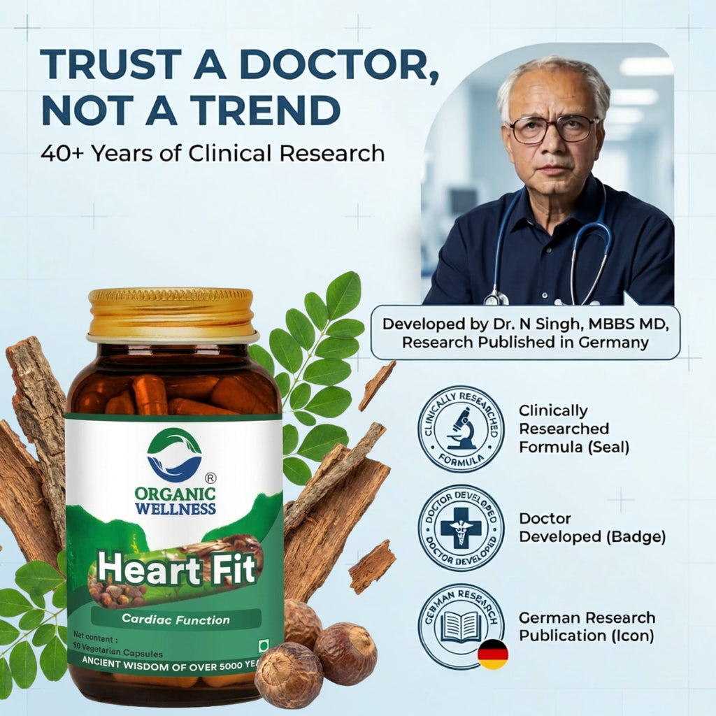 Organic Wellness Heart-Fit 90 Capsules