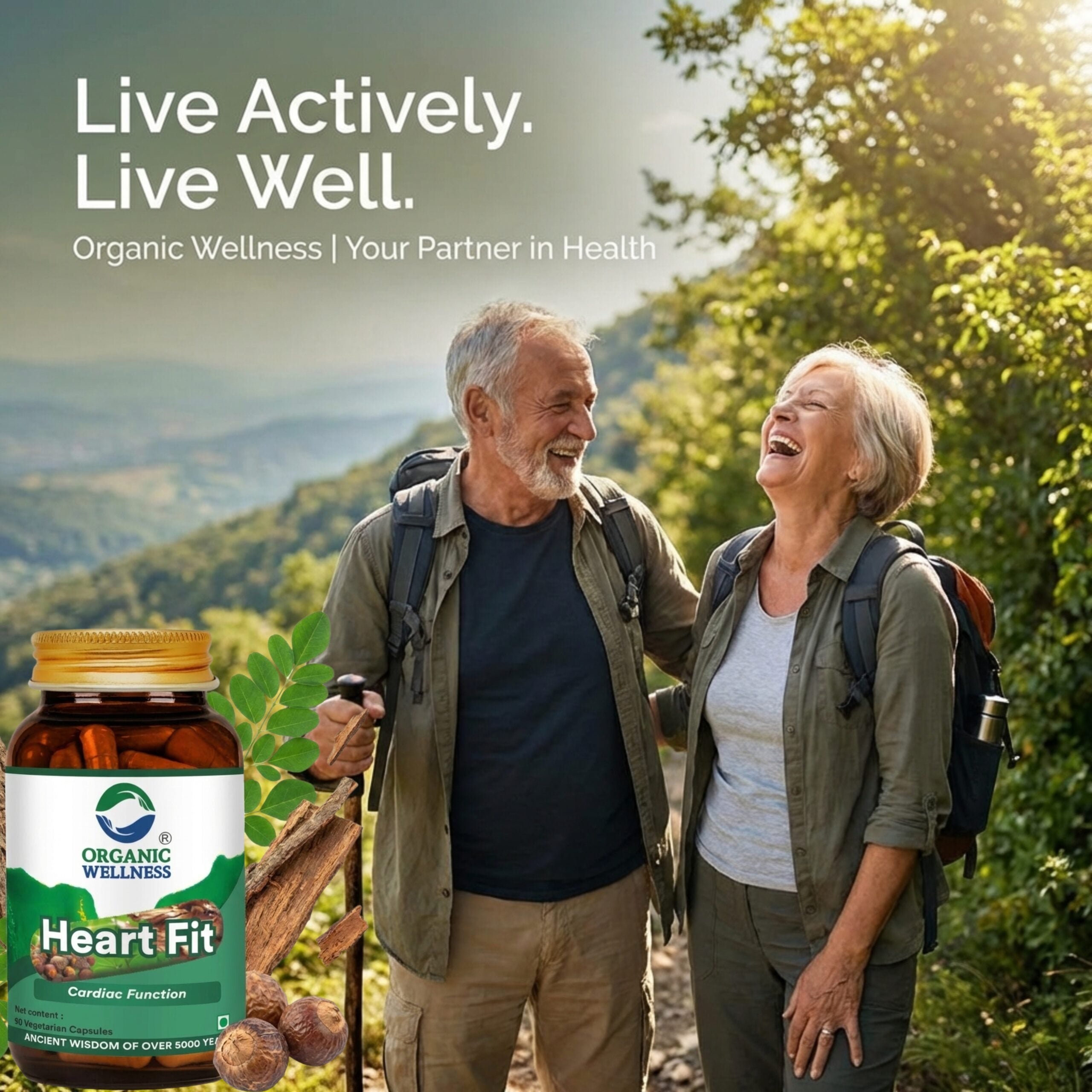 Organic Wellness Heart-Fit 90 Capsules