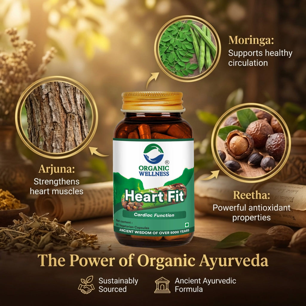 Organic Wellness Heart-Fit 90 Capsules