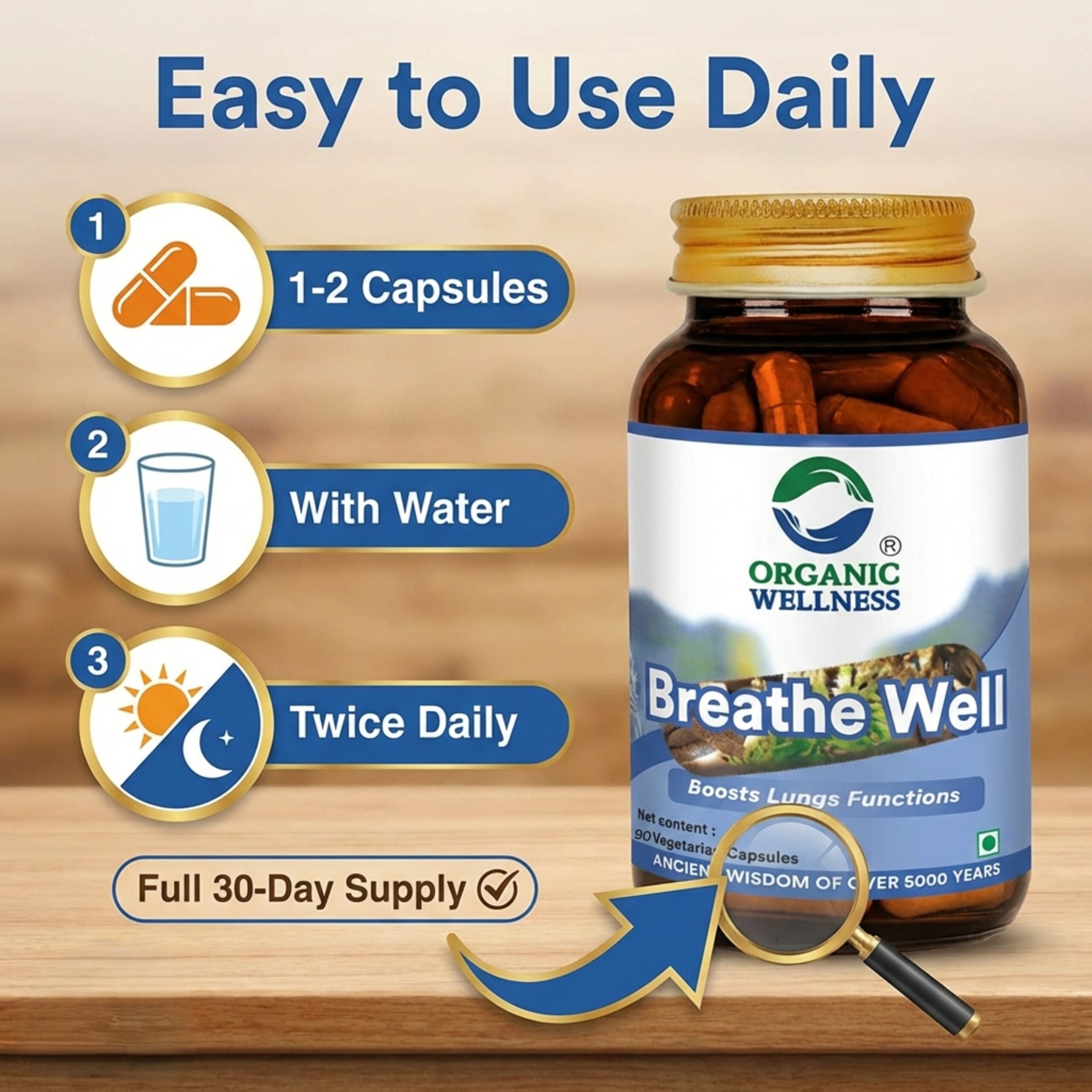 Breathe Well 90 Capsules